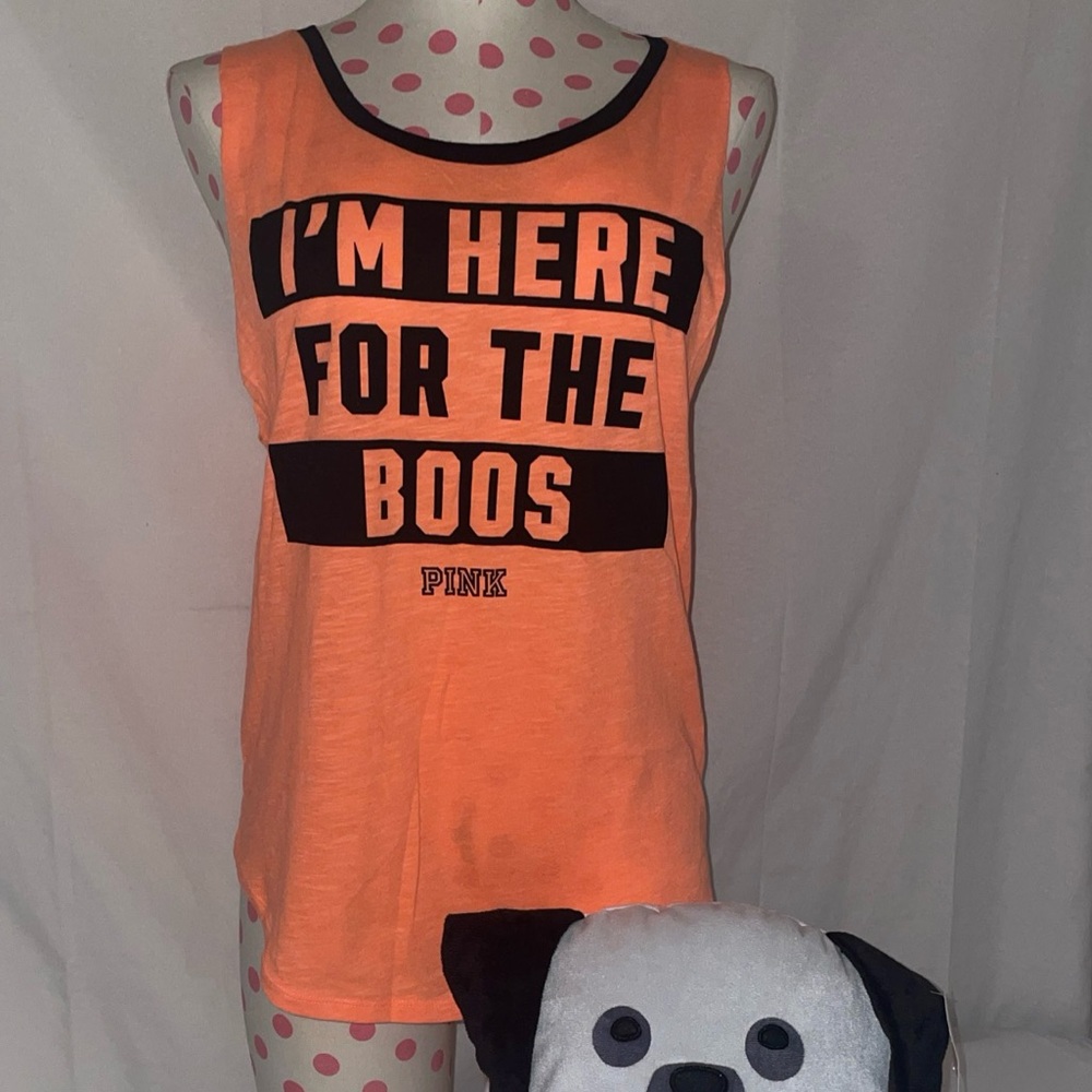 NWT VICTORIA SECRET PINK HALLOWEEN SHIRT XS